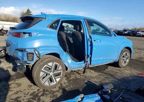 2022 Hyundai Kona Sel from USA, damaged, VIN KM8K33AG2NU151012
